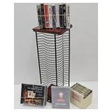 Vintage Cassettes,  CD Rack