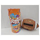 NEW Wilson Football & Jenga Game