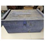 Wood Storage Trunk w Canvas Tent size?