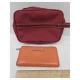 DKNY Wallet 8"l & Make UP Bag