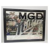 VTG Miller  Advertising Beer Bar Mirror 32 x 26