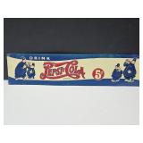 VTG? PEPSI COLA U.S. PAT OFF ADV Sign 22 x 5 1/4"