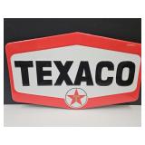 Newer TEXACO Metal Adv Sign  23 x 14"