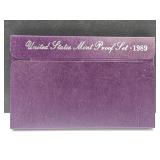 1989 US Mint Proof Set Coins