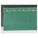 1994 US Mint Proof Set Coins