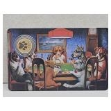 Dogs Playing Poker 1/1000th Oz Gold $12 Coin