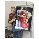 1996 COCA COLA CokeAdvertising Poster 24"w