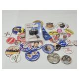 Political Buttons & Compass