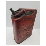 Vintage Military Jerry Can w/Nozzle