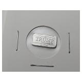 1 Gram .999 Silver Trump Bar
