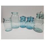 Ball Quart Canning Jars Wax Sealed Jar w Chip +