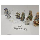 Lot of Glass Crosses & Figurines NO SHIPPING