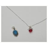 VTG 925 Sterling Turquoise Necklace