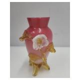 Stevens & Williams Art Glass Vase  5 1/2' high