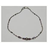 Vintage 925 Sterling Silver River Necklace