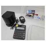 Electric Swingline Staplers, Staples & Calculator