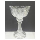 LARGE Vintage Tall  Center Piece  Compote 14" h