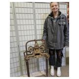 Antique 1900s Myers Trolley Pulley W Hay Carrier