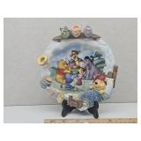 Winnie the Pooh Smakeral of Fun Plate w COA