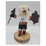 Buffalo Kachina  8 1/2" high