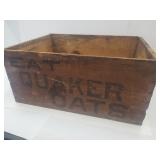 Primitive QUAKER OATS Crate NO BOTTOM 25"L