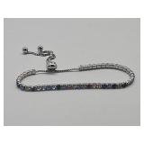 Multi Stone Bolo Bracelet JTV