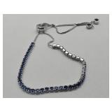 Blue Spinel Bolo  Bracelet JTV
