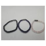 Hope, Faith Love JTV Beaded Bracelet Set