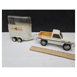 Case Metal Toy Tonka Truck & Trailer