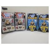 4 WWF Action Figures