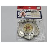 NOS Security Guard Badge