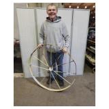 Antique Wagon Wheel 41"