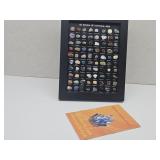 NEW Framed 80 Natural Gems 7" x 9"