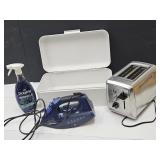 Hamilton Beach Toaster, Iron & Bread Box +