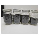 18.7lbs Lead Shot W 4 Ball Jars