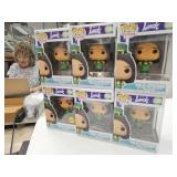 6 FUNKO POPS Unknown if Complete