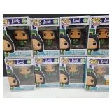 8 FUNKO POPS Unknown if Complete