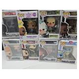 8 FUNKO POPS   Unknown if  Complete