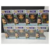 8 FUNKO POPS Unknown if Complete