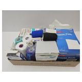 Lot of First Aid Items, Bandaids, Gauze +