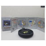 Simpsons Complete 1st Season DVD Set & Plates
