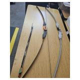 Lot of 2 Archery Bows