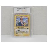 Pokemon Donald Trump 1st Ed. 2026 Fan Card