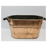 Large Copper Boiler 22x 13.5" h