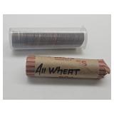 2 Rolls Wheat Penny Coins