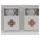 2 NEW 2025 Last Issue Penny Coins D & P