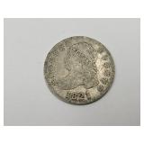 1821 Bust Silver 10 Cent Coin