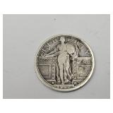 1917 Standing Liberty Silver Quarter Coin
