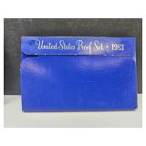 1983 US Mint Proof Set Coins