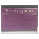 1984 US Mint Proof Set Coins